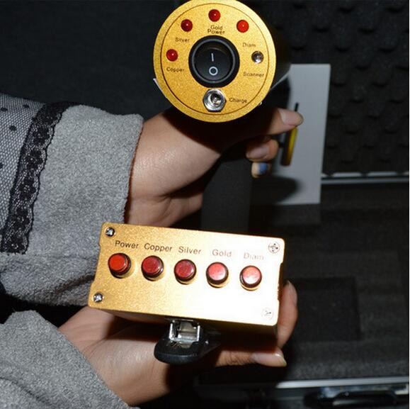 AKS-van de de Machine de Smaragdgroene Lange afstand van de Diamantdetector Gouden Detector