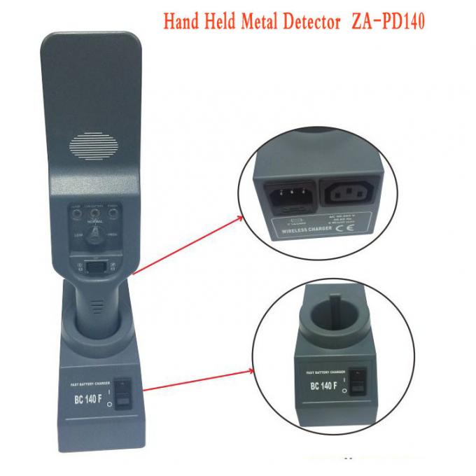 De Besparingshand van de 250 doctorandus in de letterenelektriciteit - gehouden Metaaldetector PD140 met Extern Navulbaar Contactdoosgat