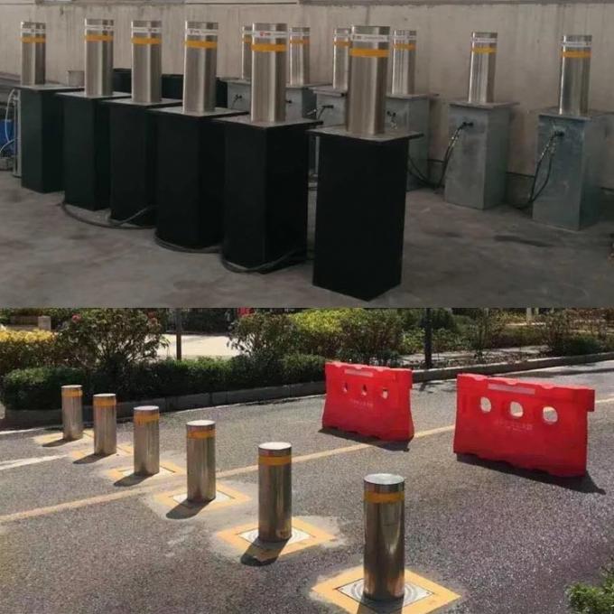 Automatische Hydraulische Lifing-Road Blockers het Toenemen van Veiligheids Elektrische Trafict Meerpalen